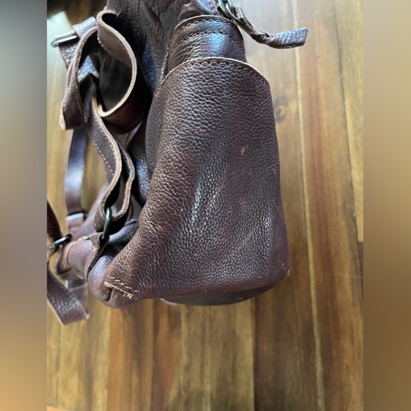 American Darling western saddle blanket leather backpack - Picture 8 of 14